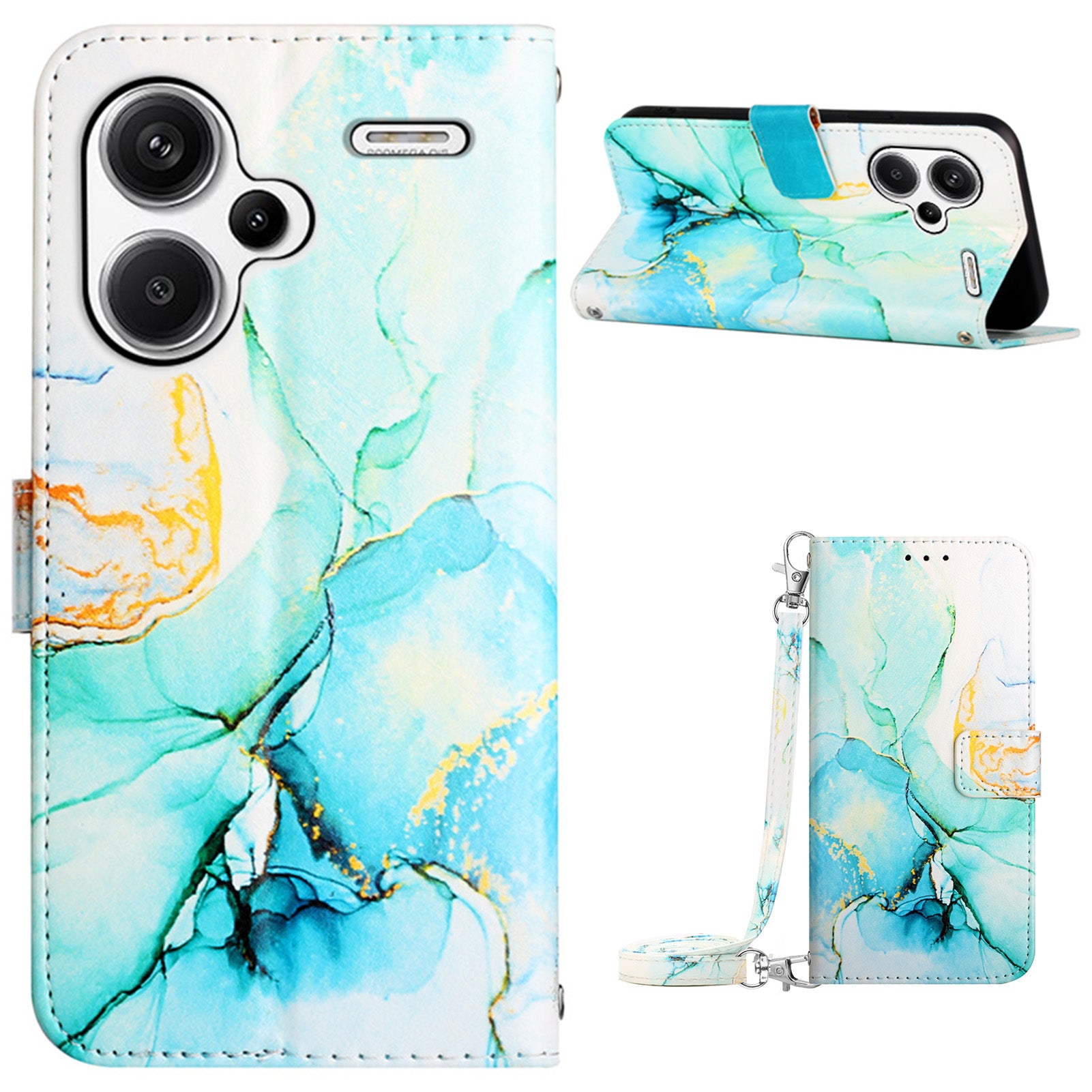 YB Pattern Printing Leather Series-6 For Xiaomi Redmi Note 13 Pro+ 5G Wallet Case Crossbody Phone Cover YB Pattern Printing Leather Series-6 For Xiaomi Redmi Note 13 Pro+ 5G Wallet Case Crossbody Phone Cover
